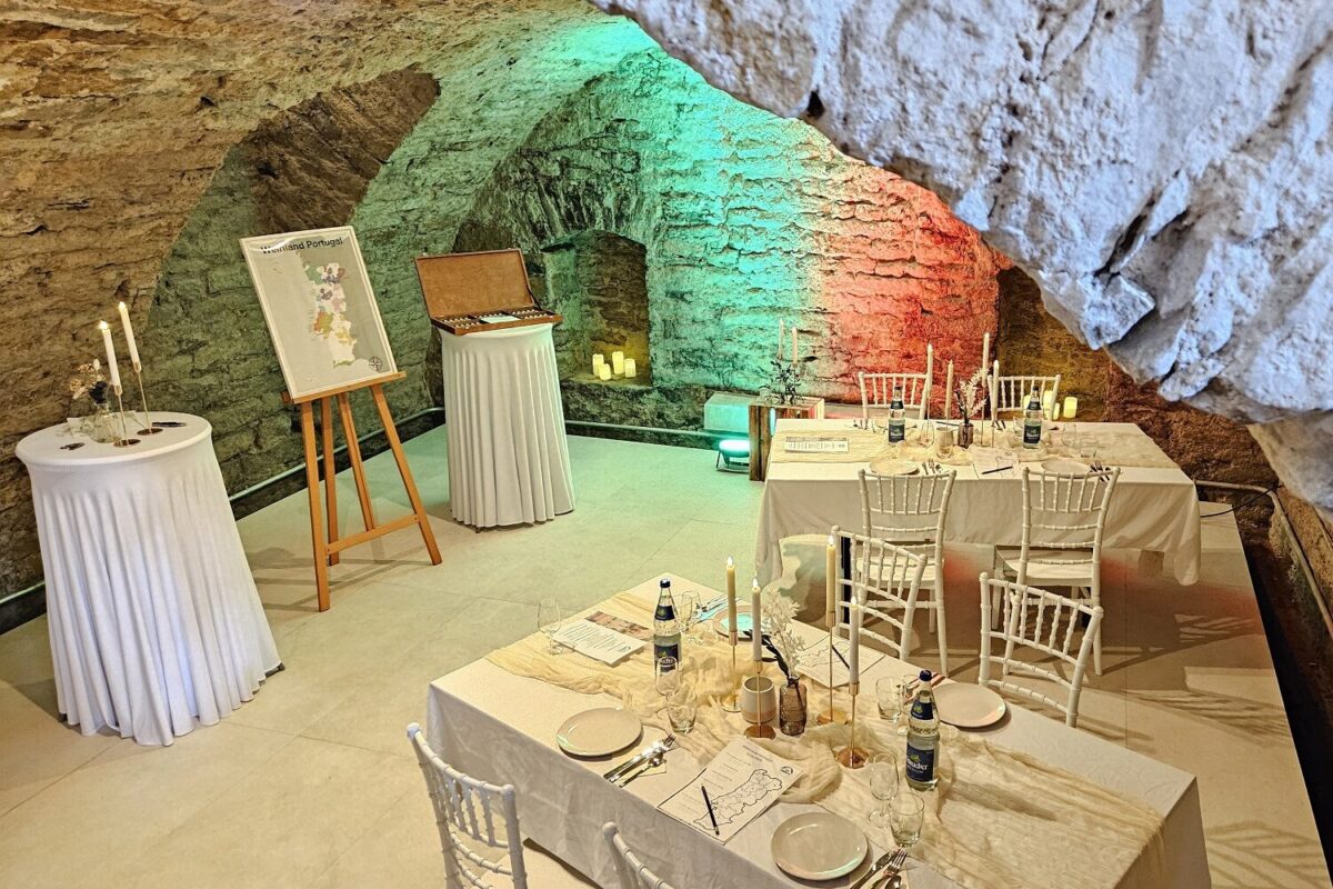 Weintasting Portugal Alter Gewölbekeller