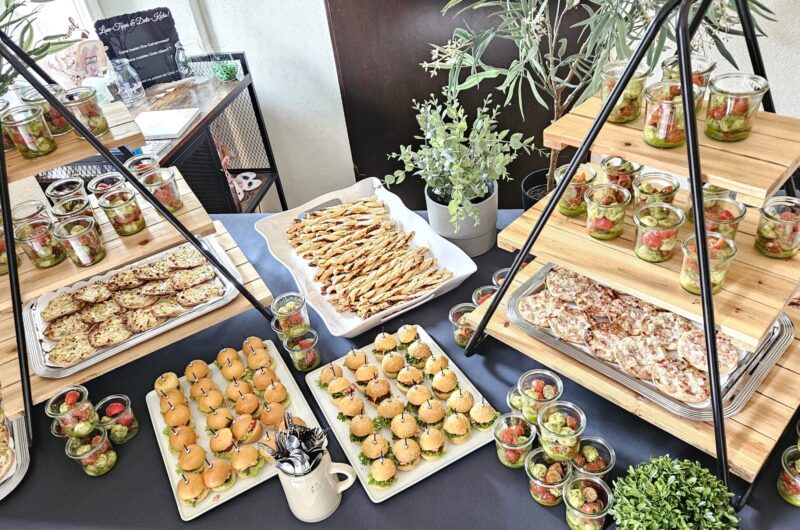 Fingerfood Buffet Hochzeit im Alten Gewölbekeller Reutlingen