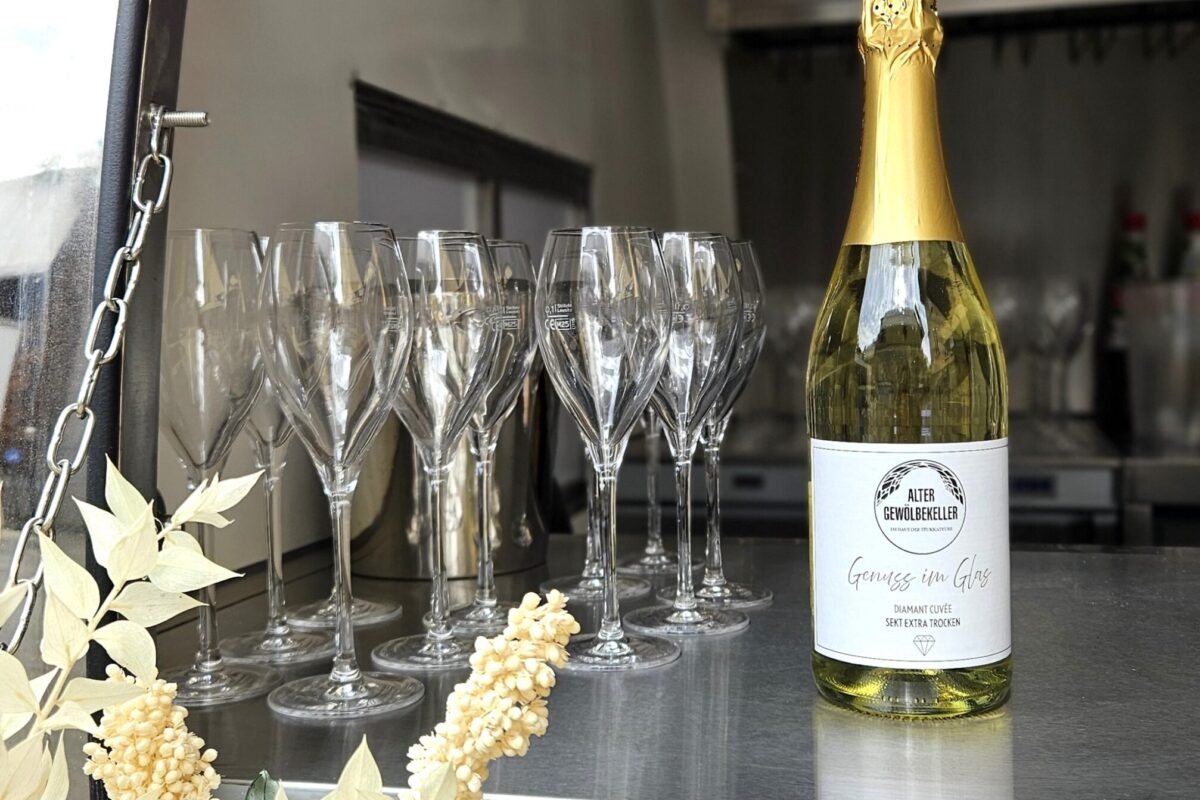 Sektempfang Hochzeit im Alten Gewölbekeller Reutlingen