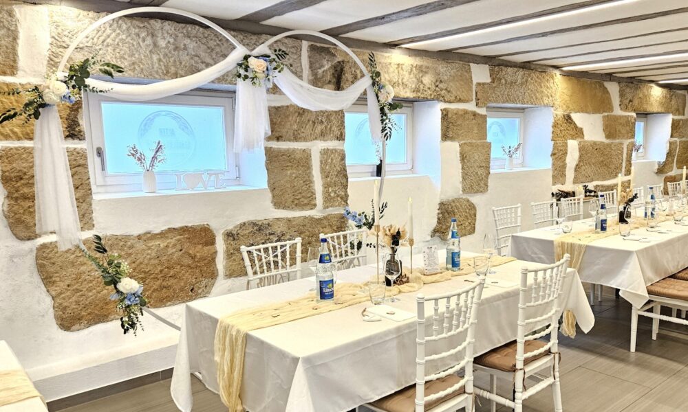 Hochzeit feiern im Alten Gewölbekeller Reutlingen