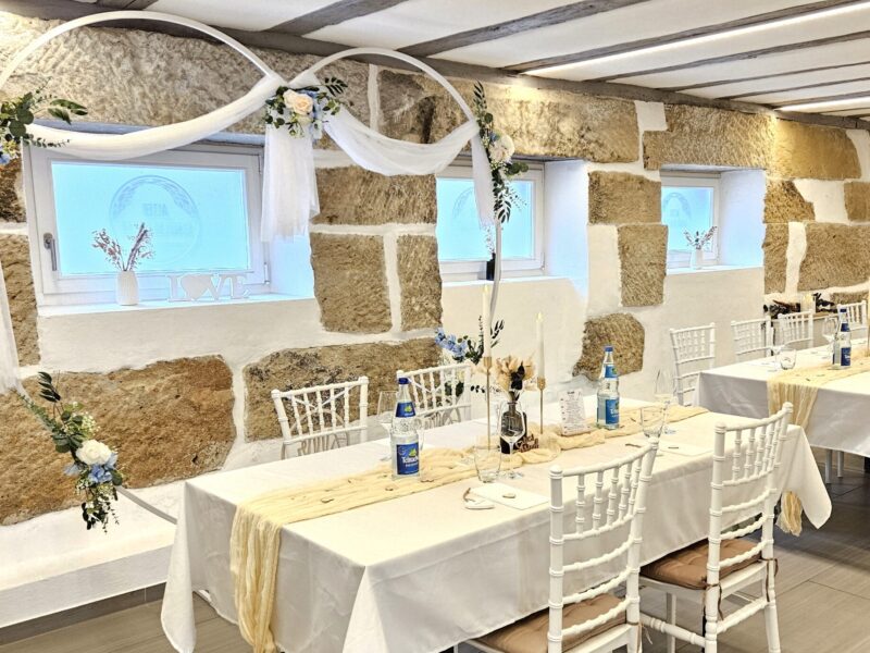 Hochzeit feiern im Alten Gewölbekeller Reutlingen