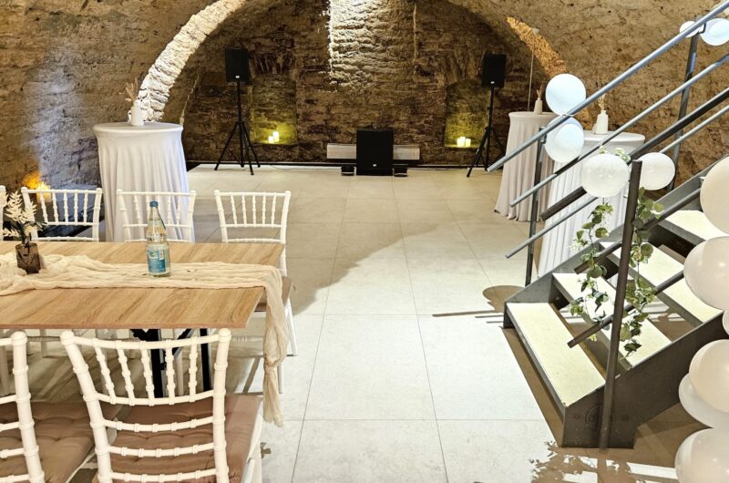 Hochzeit feiern im Gewölbekeller Reutlingen
