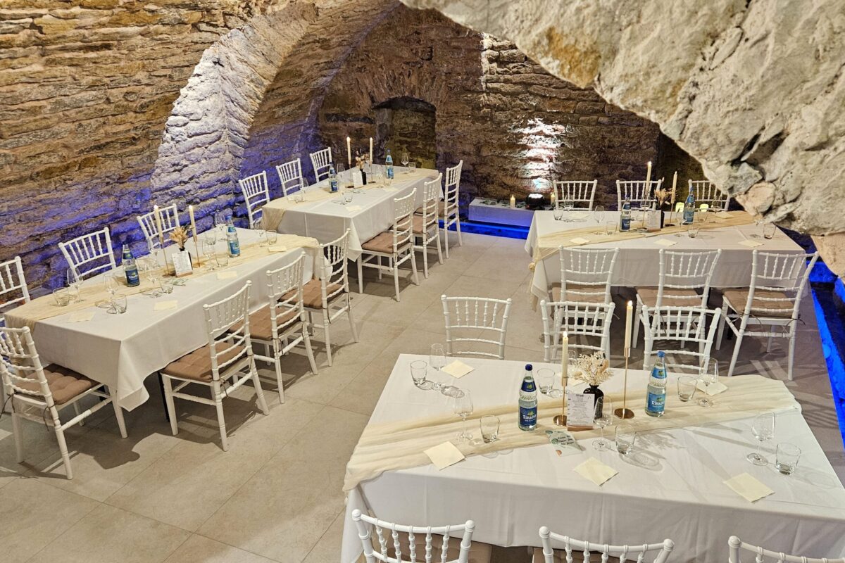 Private Veranstaltung im Alten Gewölbekeller Reutlingen