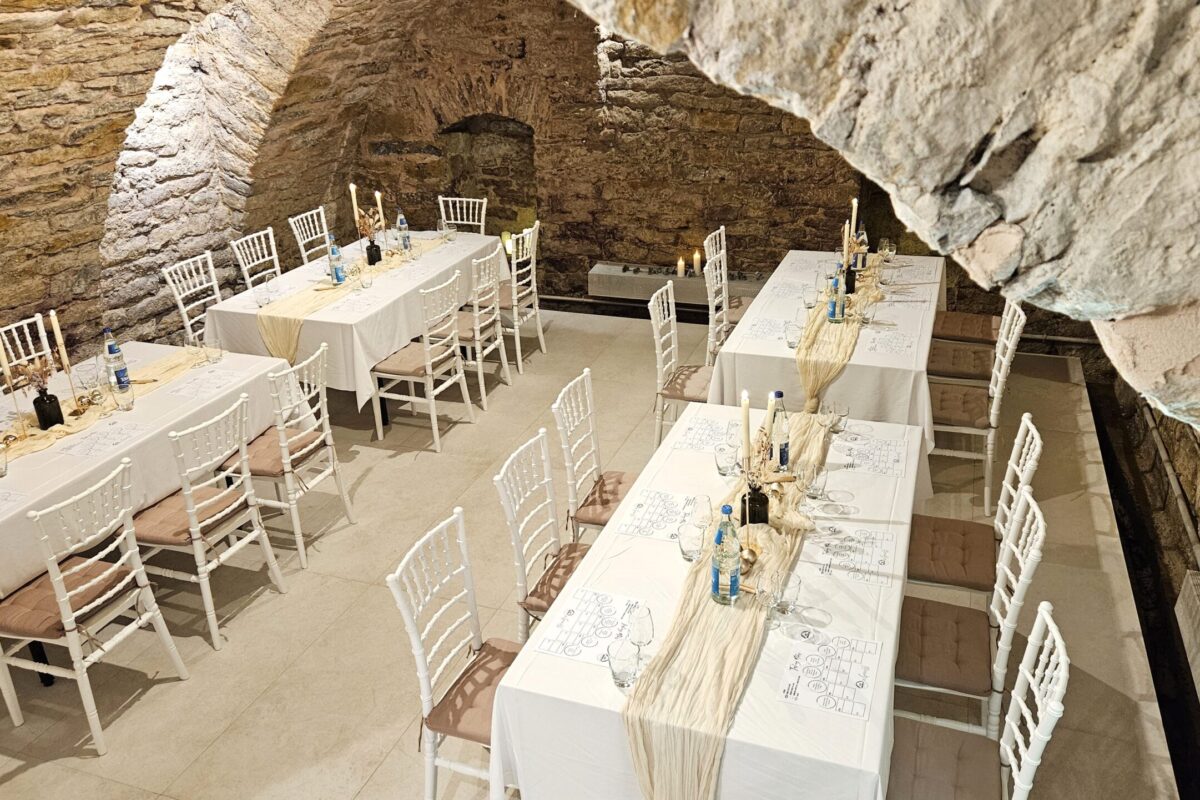 privates Weintasting als Firmenfeier