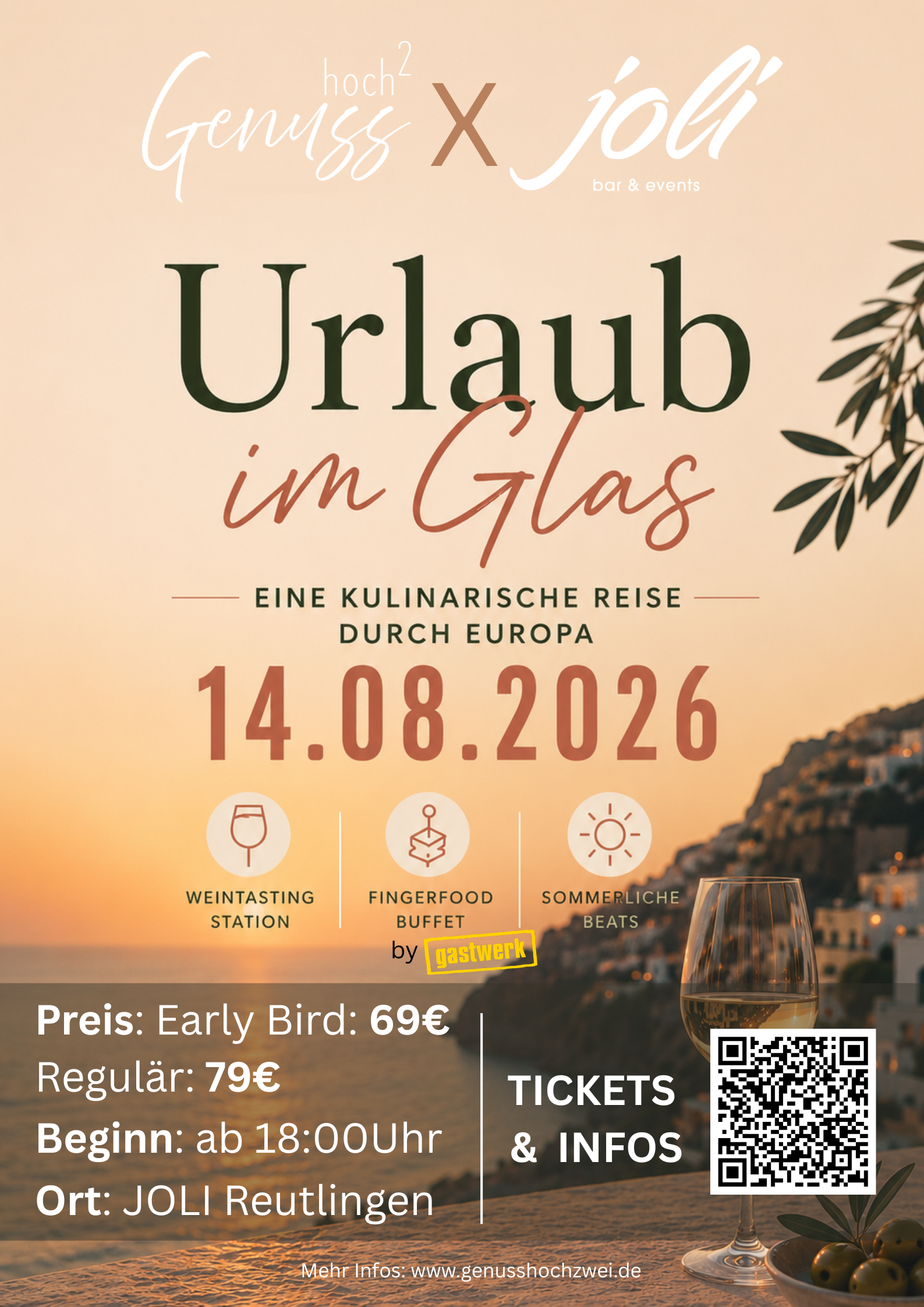 Urlaub im Glas - Weintasting